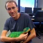 Simon with Henry