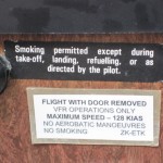 Don't smoke while refuelling