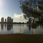 Nerang River at 5.30 am.