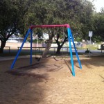 Swings of happiness.