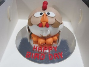 Chicken cake, organised by best husband in the world.